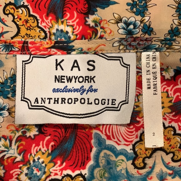 KAS New York for Anthropologie Winterstar Blouse - Picture 2 of 5